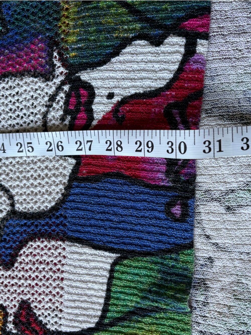 Joseph Ribkoff Abstract Bright and Bold Knit XL Art Teacher Eclectic Maximalism - Picture 8 of 11